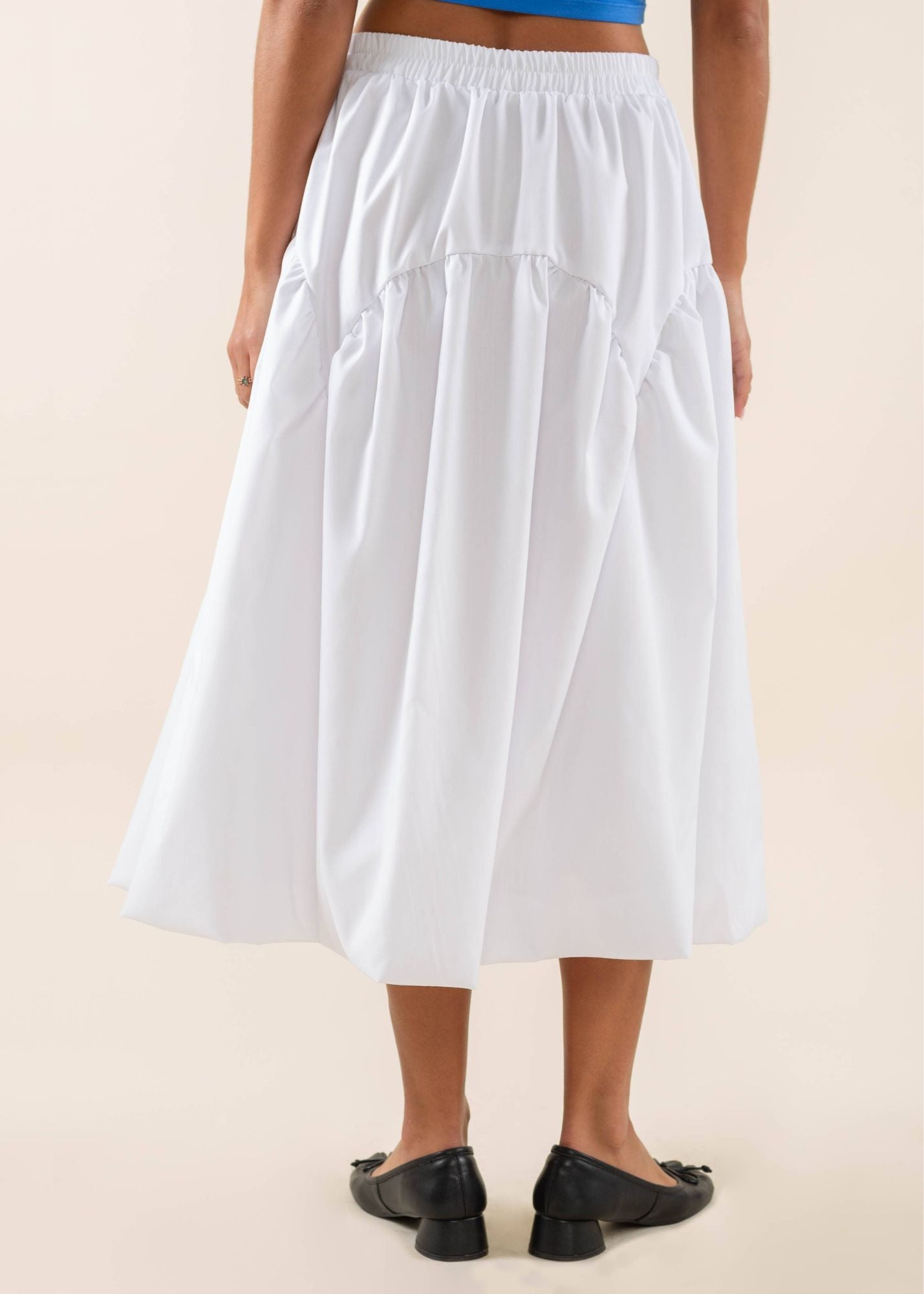 BRIA BUBBLE MIDI SKIRT