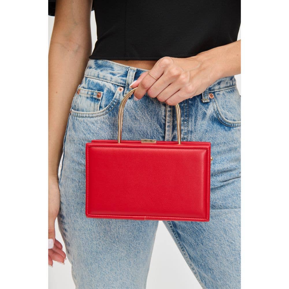 CHARLI STRUCTURED EVENING BAG