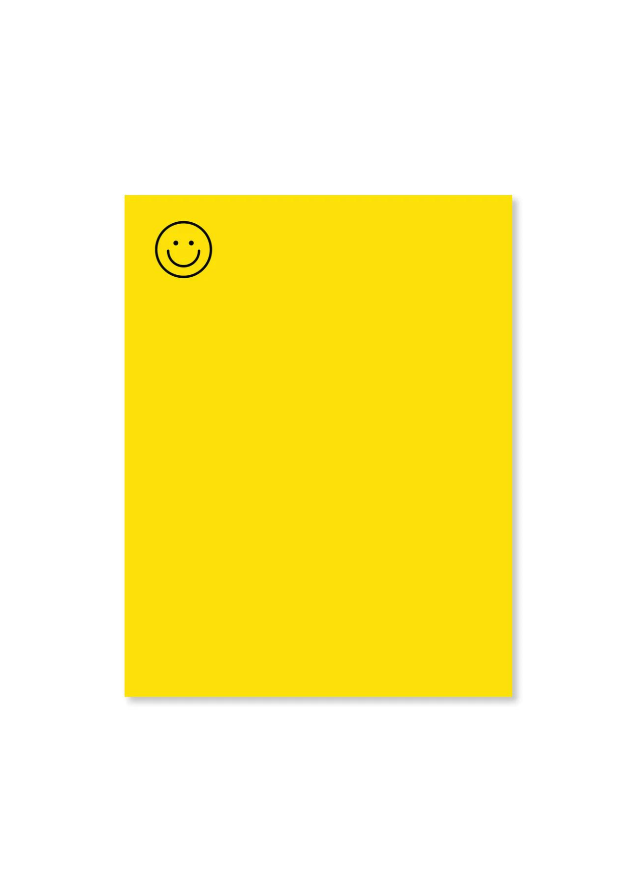 SMILEY NOTEPAD