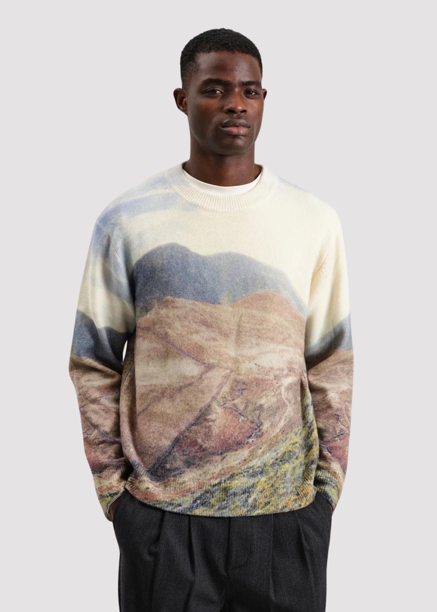 WAX LONDON WILDE LANDSCAPE SWEATER