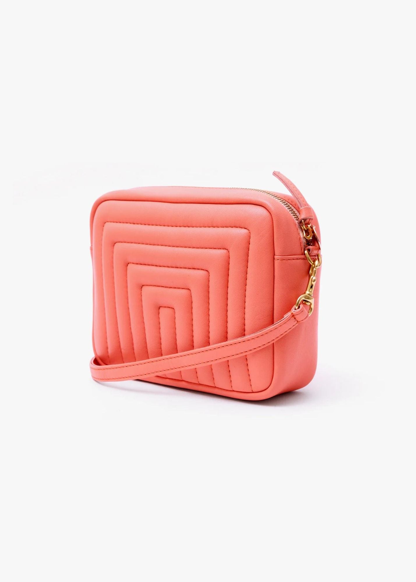 CLARE V. CHANNEL QUILTED MIDI SAC