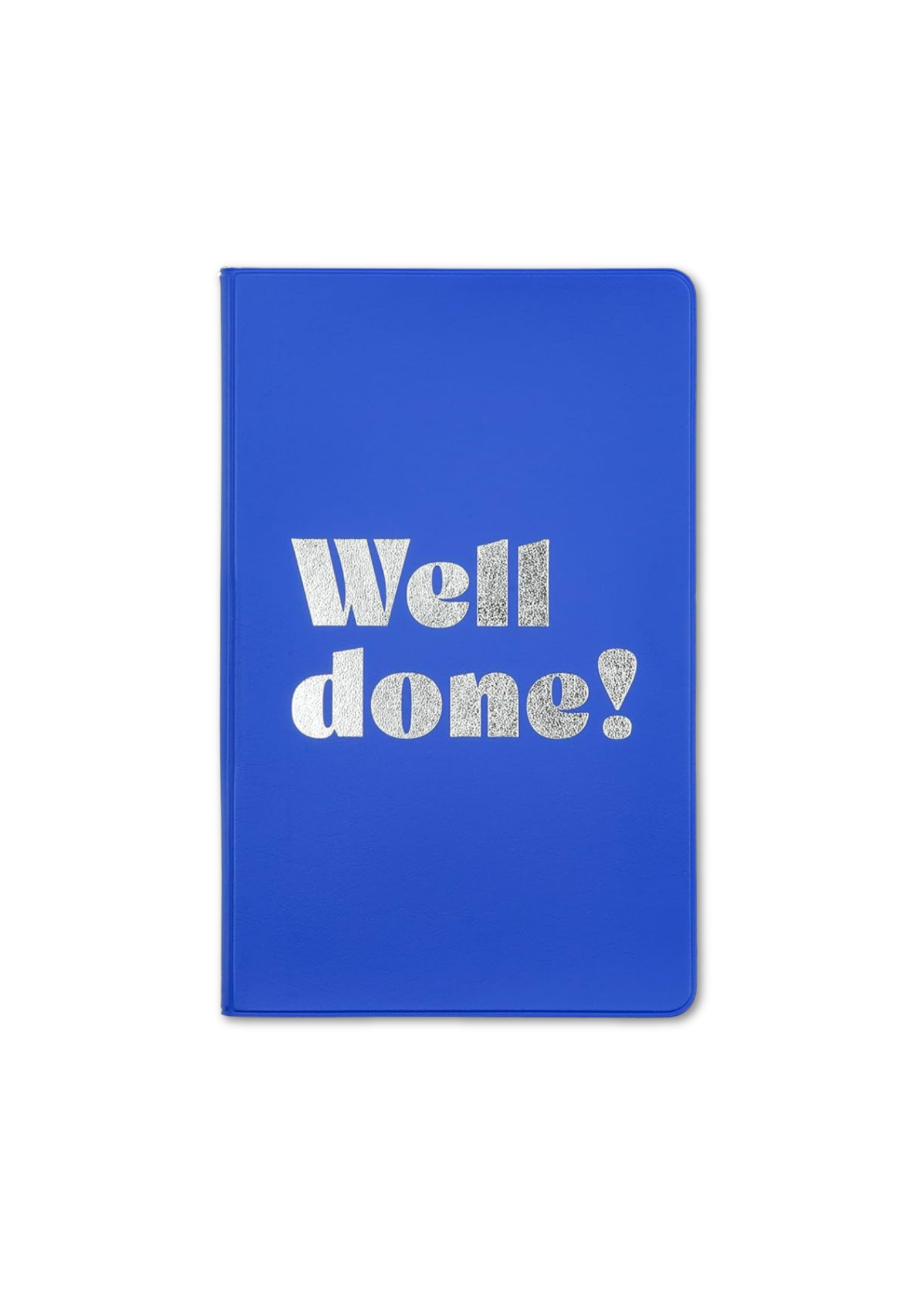 BLUE "WELL DONE" JOURNAL