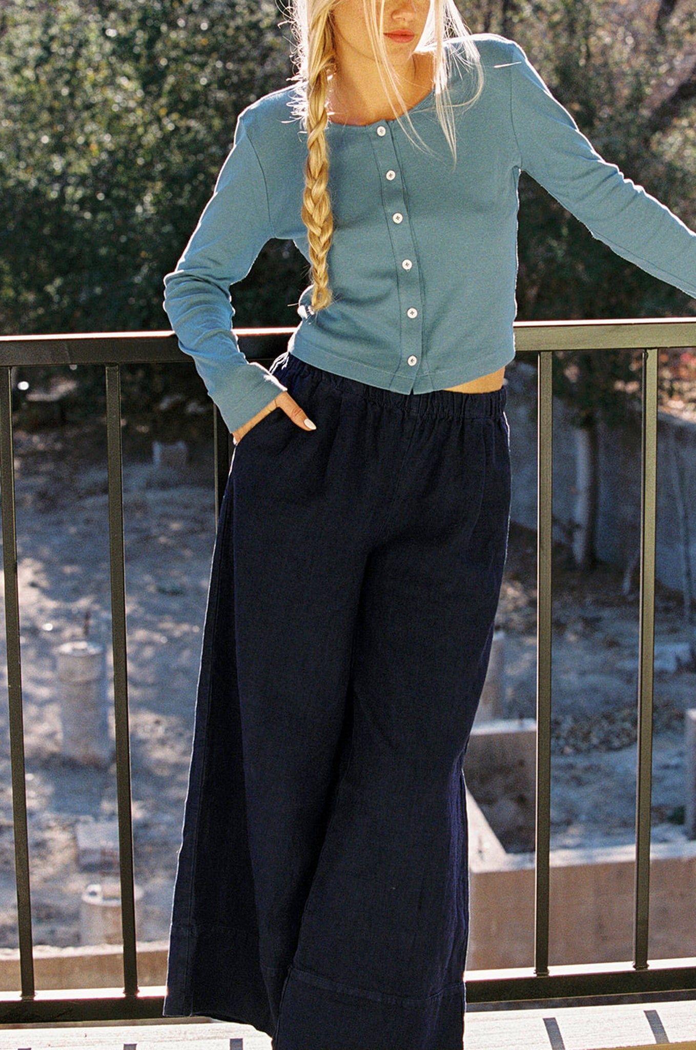 LENORA LINEN TROUSER