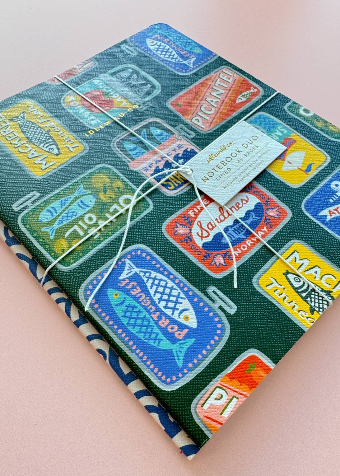 TINNED FISH NOTEBOOK DUO