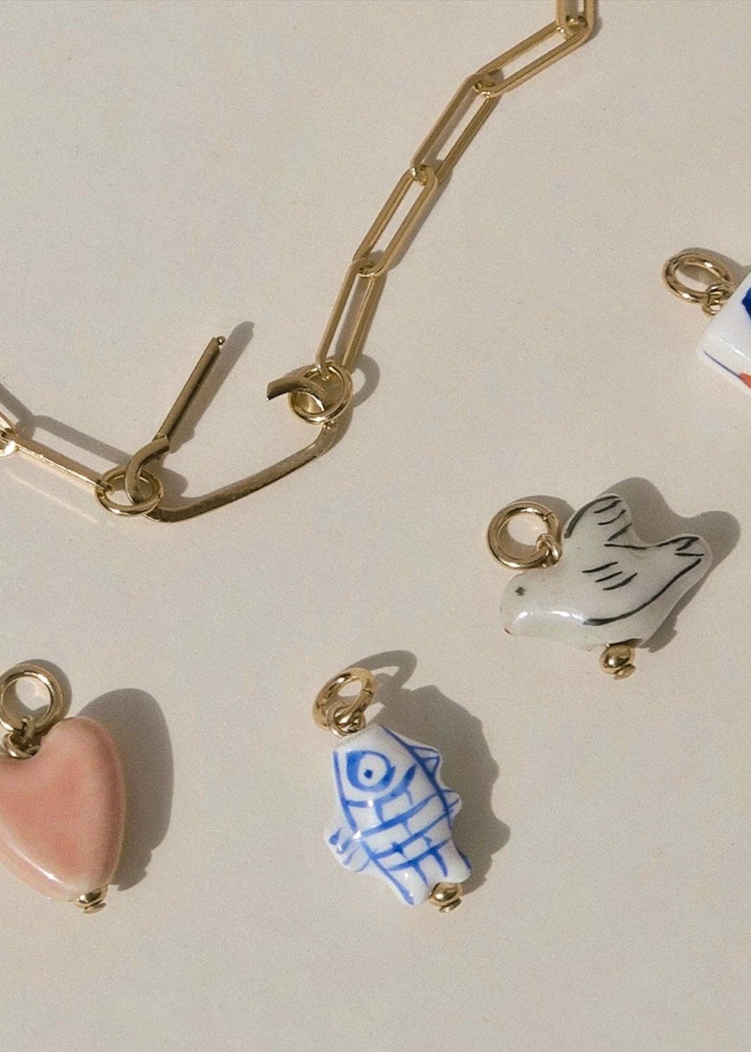 PETRA CERAMIC FISH CHARM