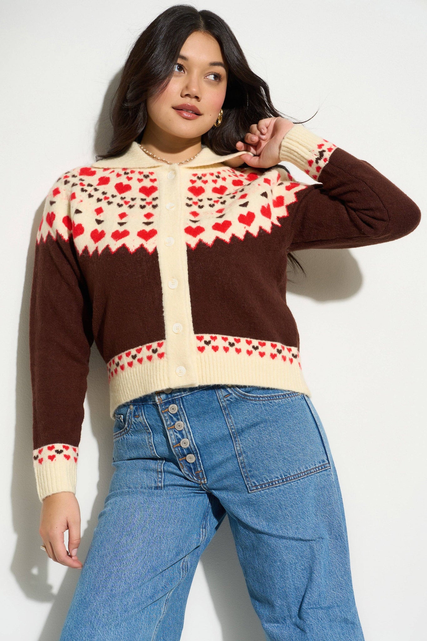 JULEE FAIRISLE CARDIGAN