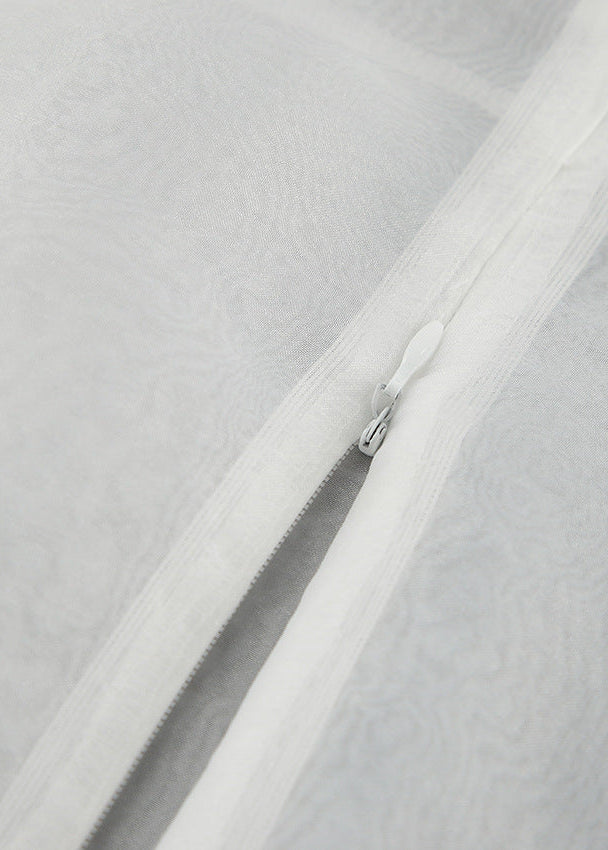 AS SHEER AS POSSIBLE MIDI-SKIRT