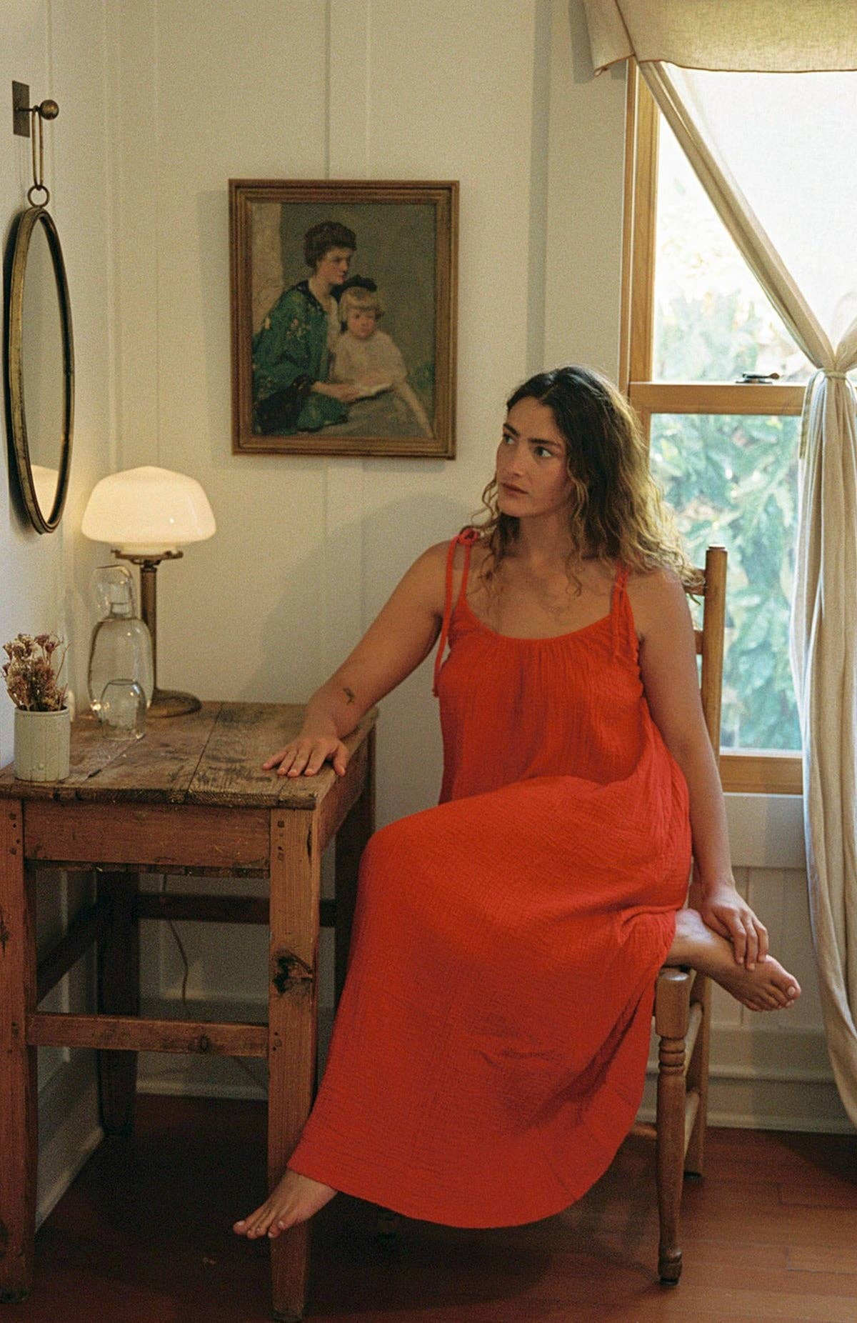 MARGHERITA SUMMER GAUZE DRESS MARGHERITA SUMMER GAUZE DRESS