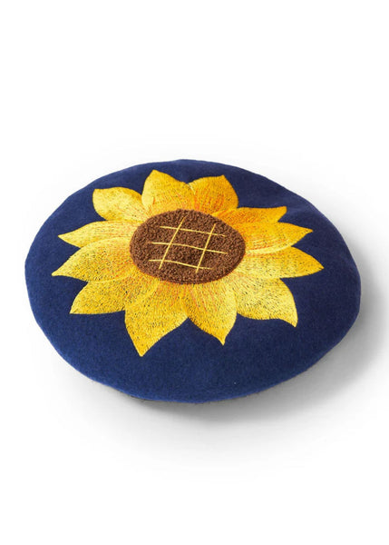 KINA AND TAM X DAVID ROSS LAWN COTTAGECORE BERET – Interwoven