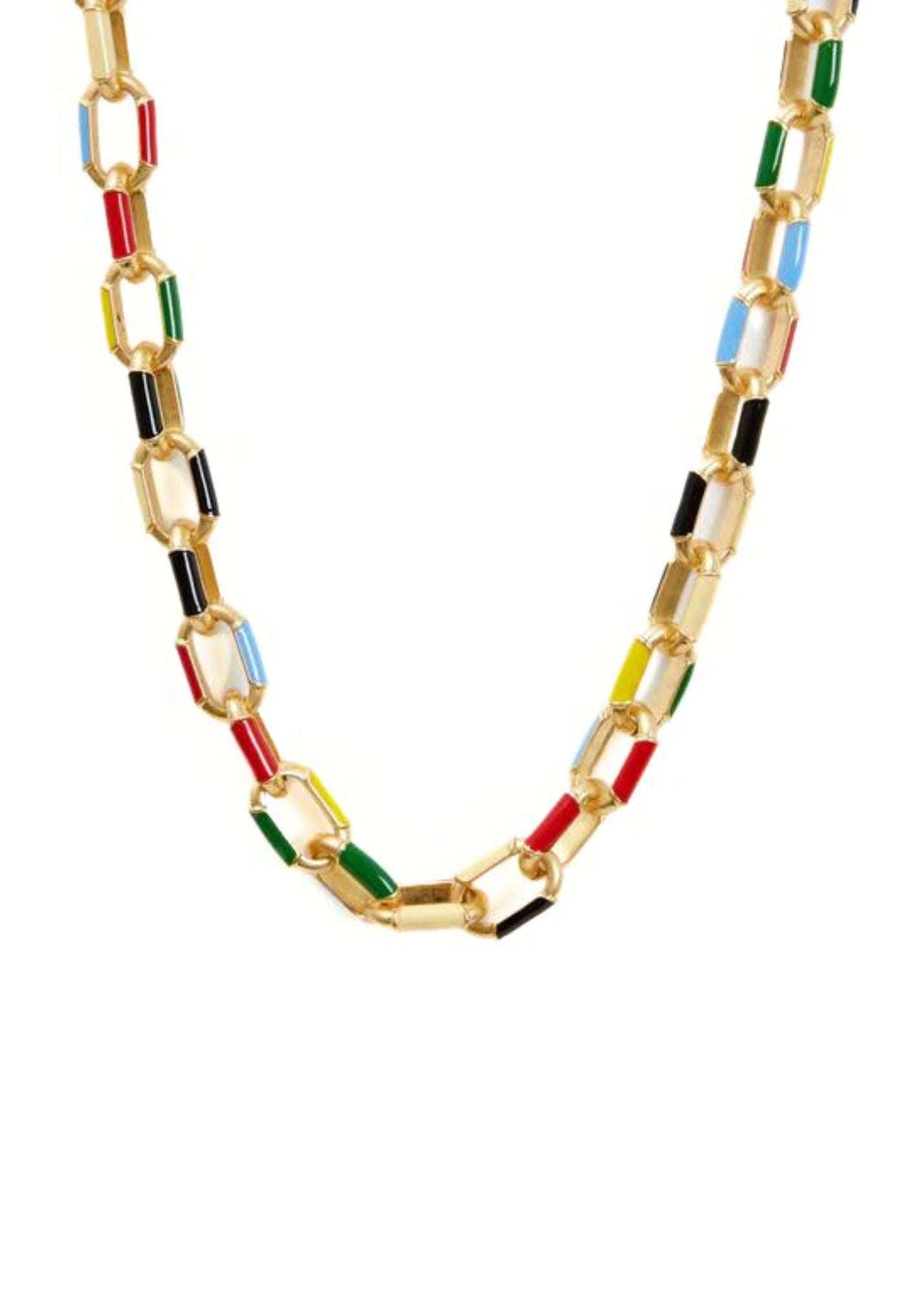 CLARE V. LE LINK NECKLACE