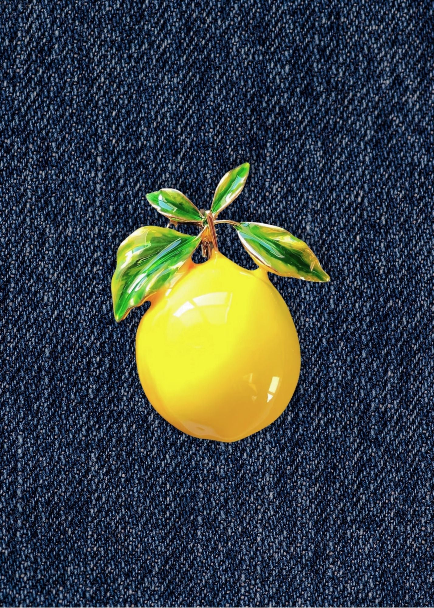 AMALFI LEMON BROOCH PIN