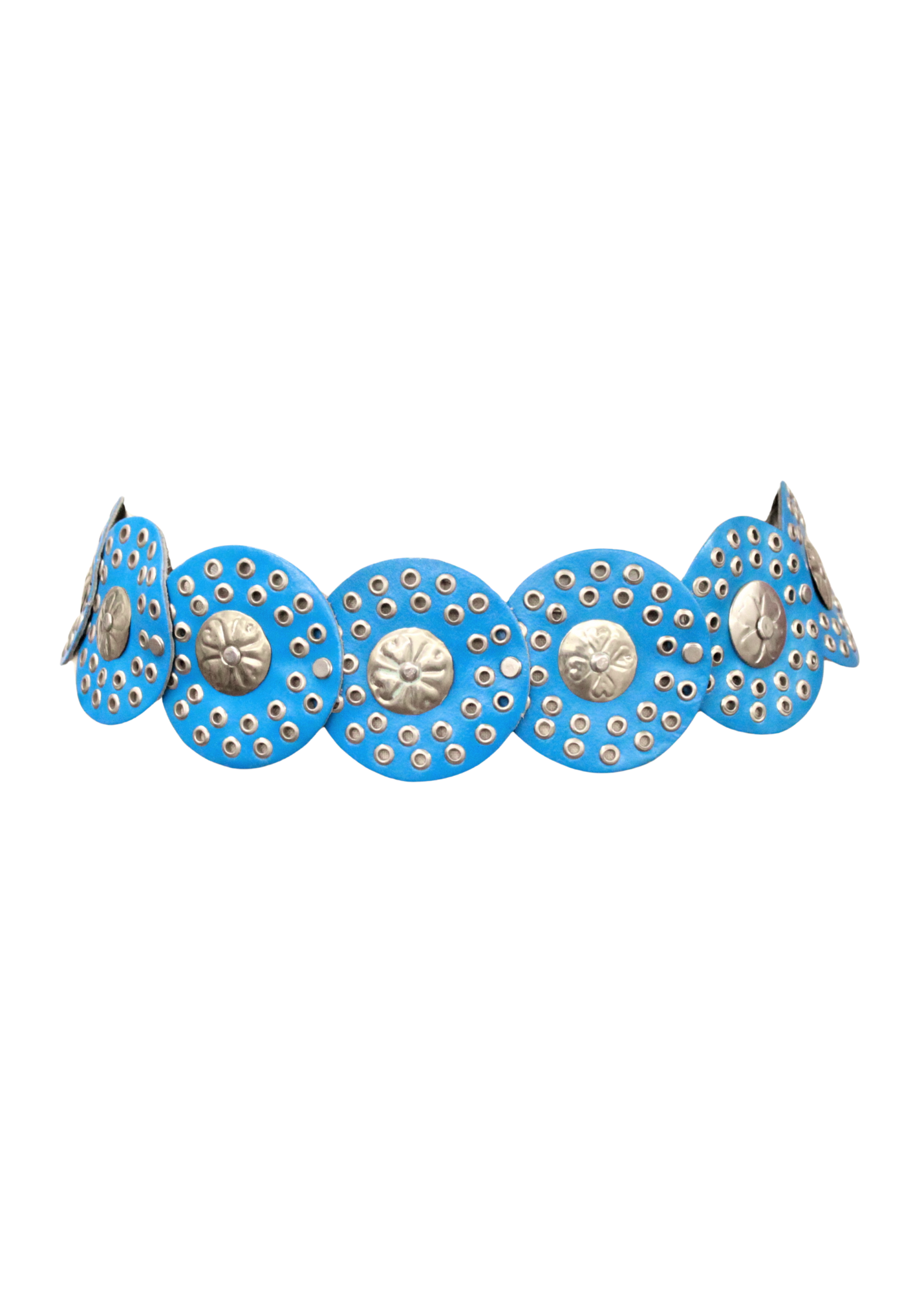 BETTINA BLUE EMBELLISHED BELT