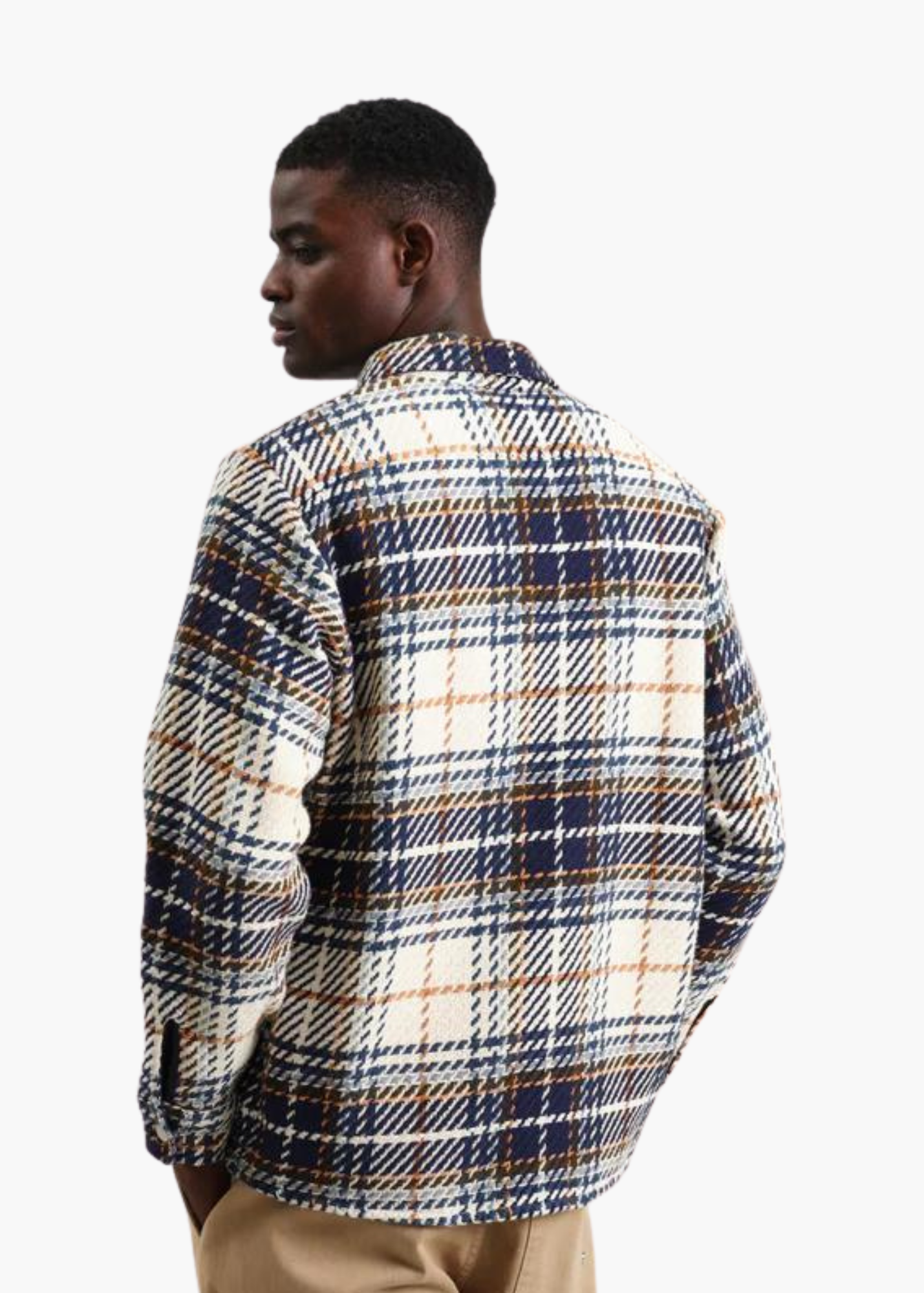 WAX LONDON WHITING CHARLTON CHECK OVERSHIRT