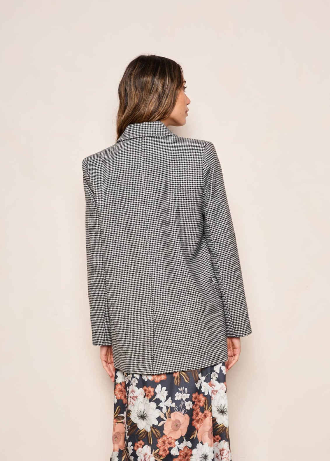 TONI HERRINGBONE BLAZER