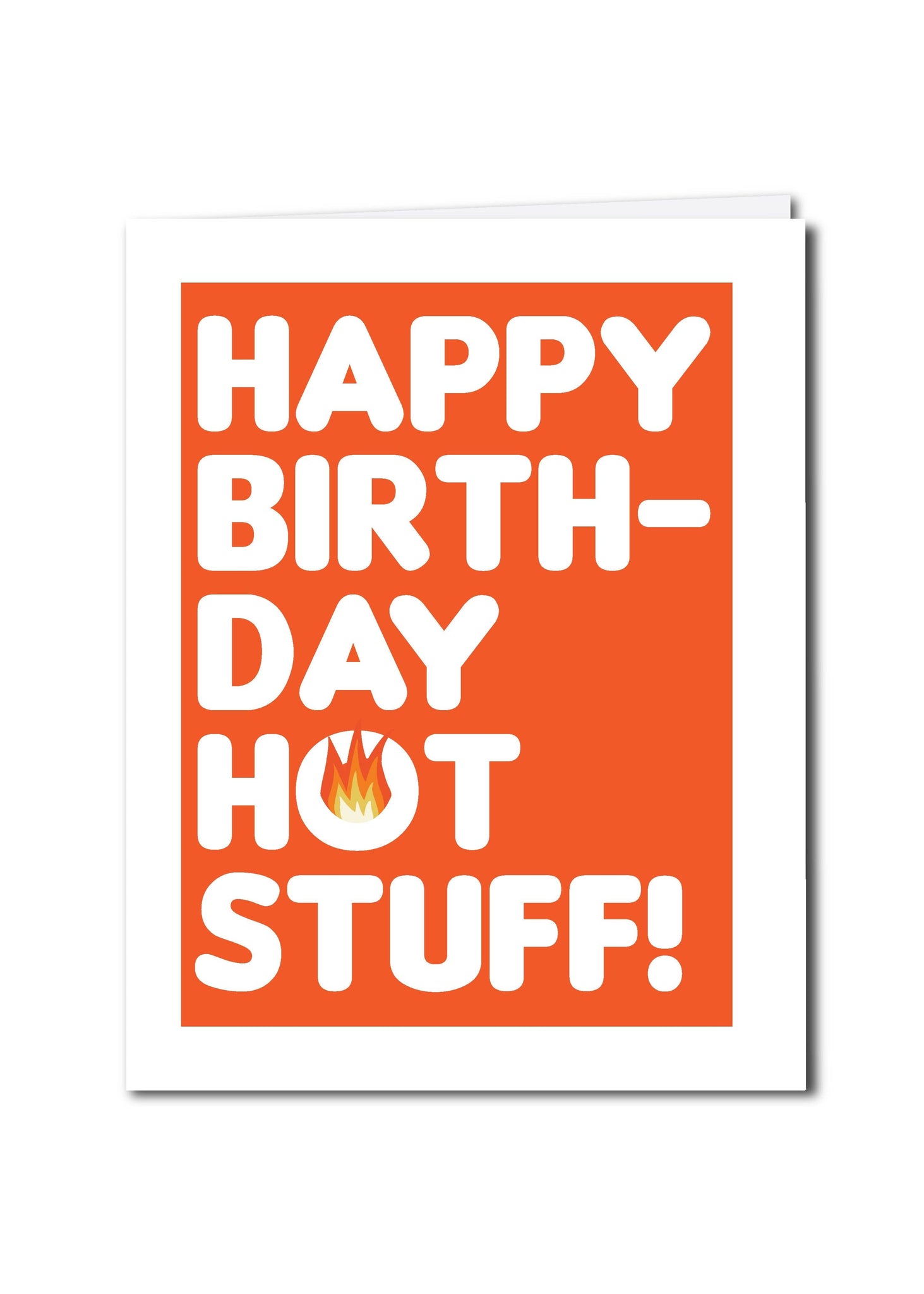 HOT STUFF BIRTHDAY CARD