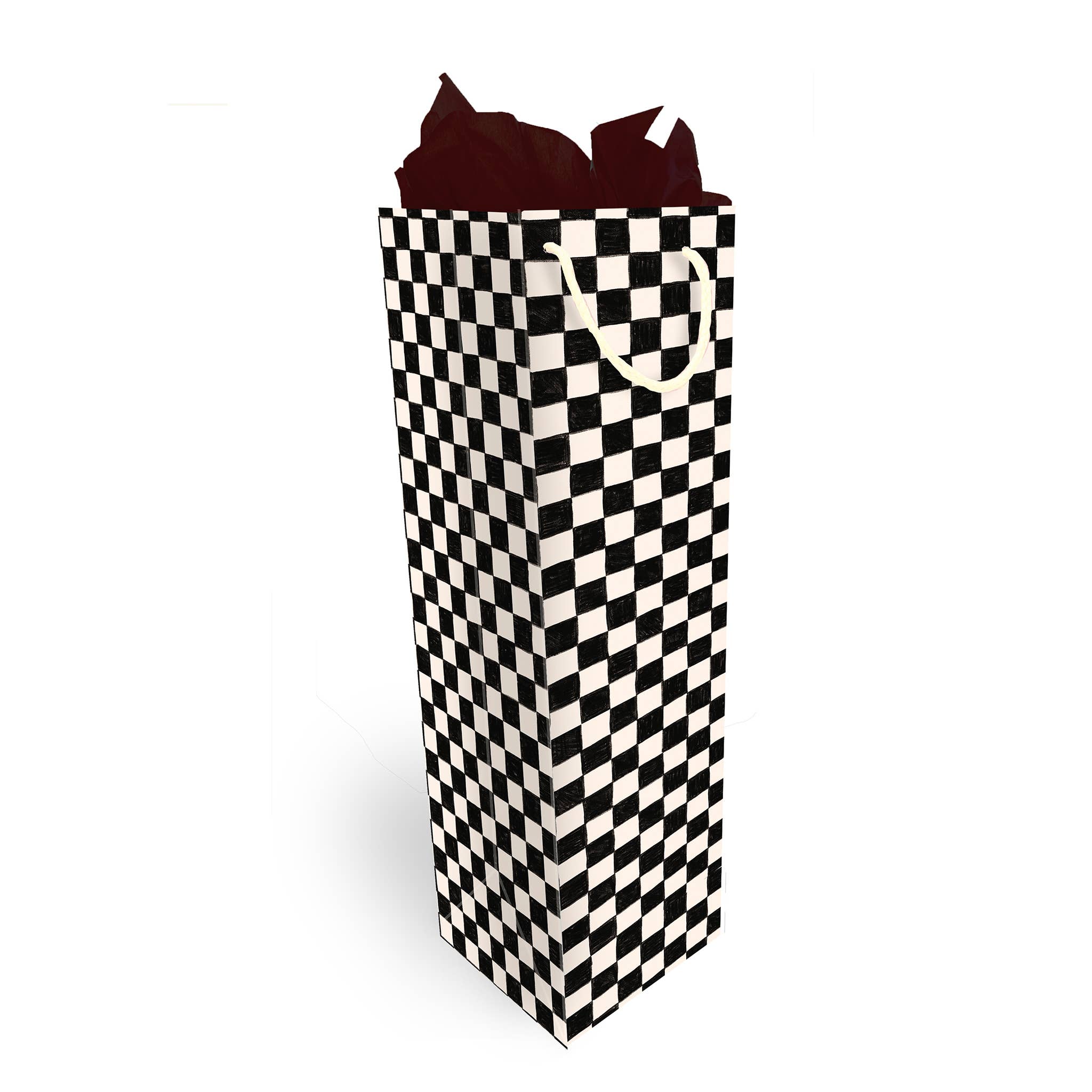 CHECKERS WINE GIFT BAG