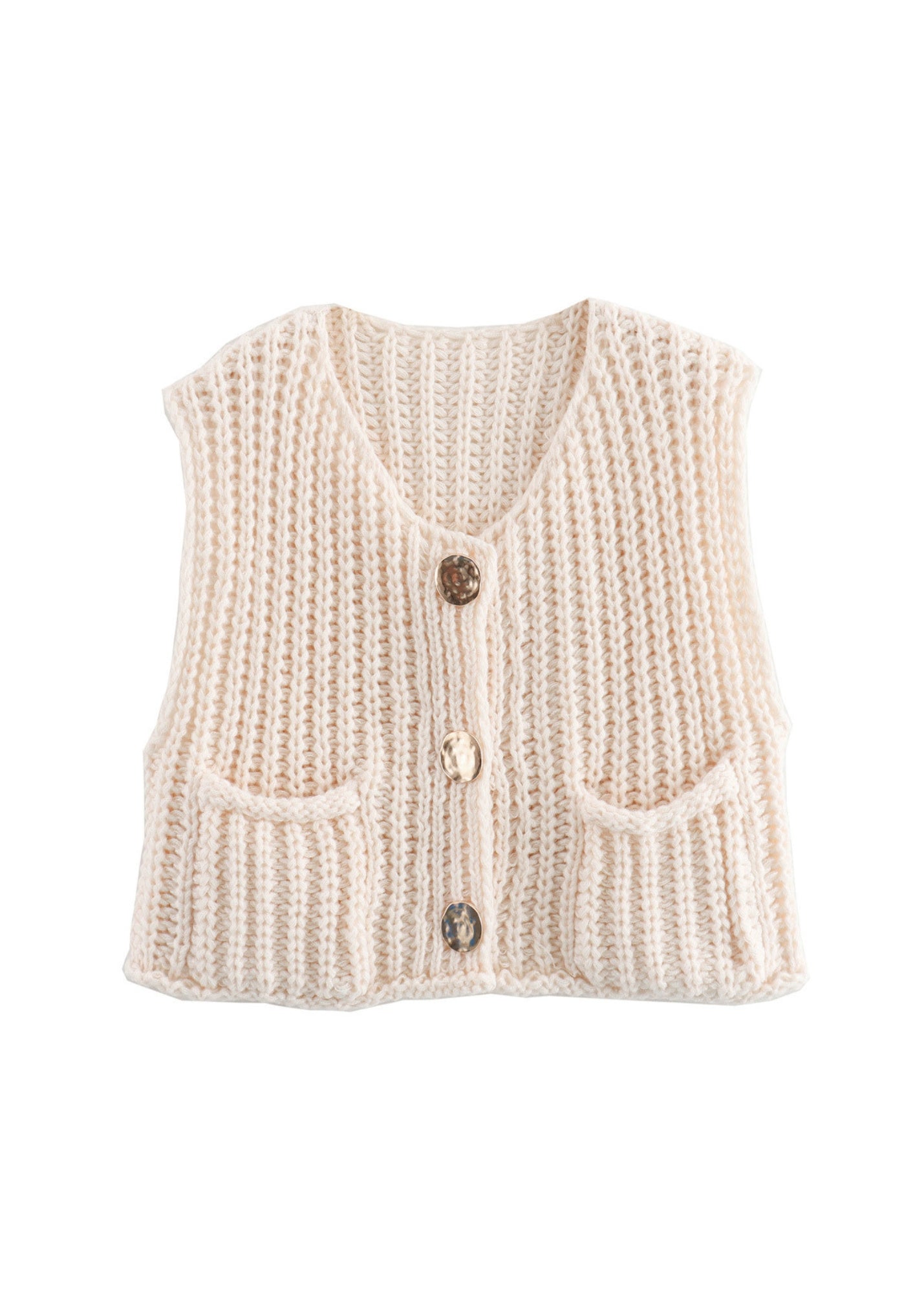 CHUNKY KNIT VEST