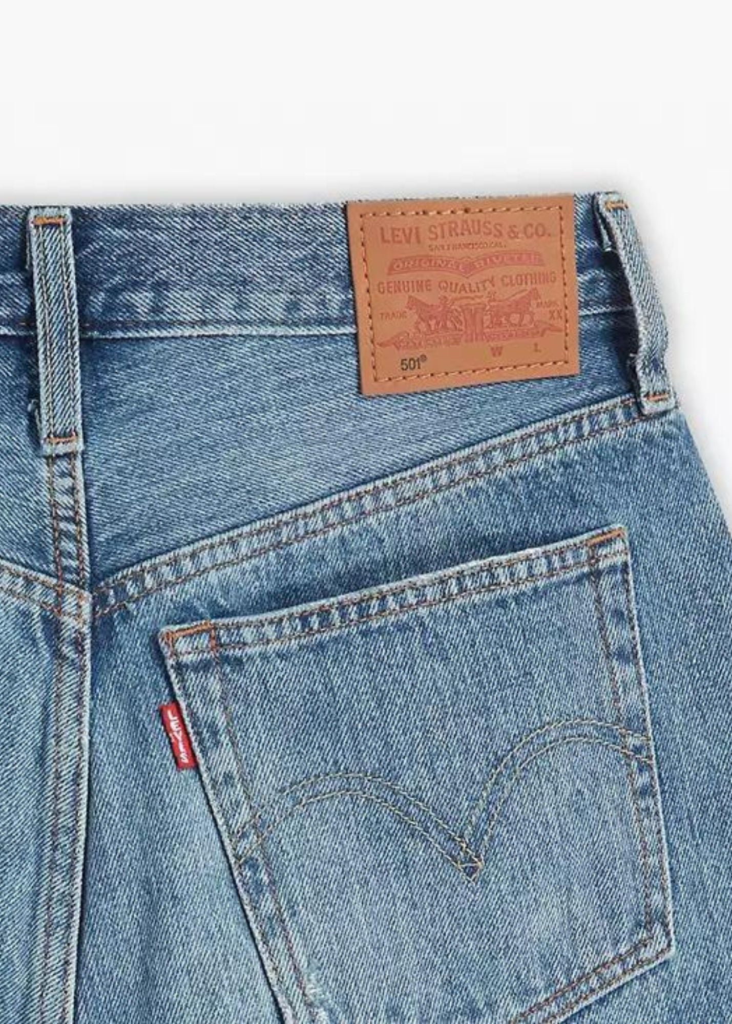 LEVI'S 501 ORIGINAL DENIM JUSTIN'S GIRL SHORT