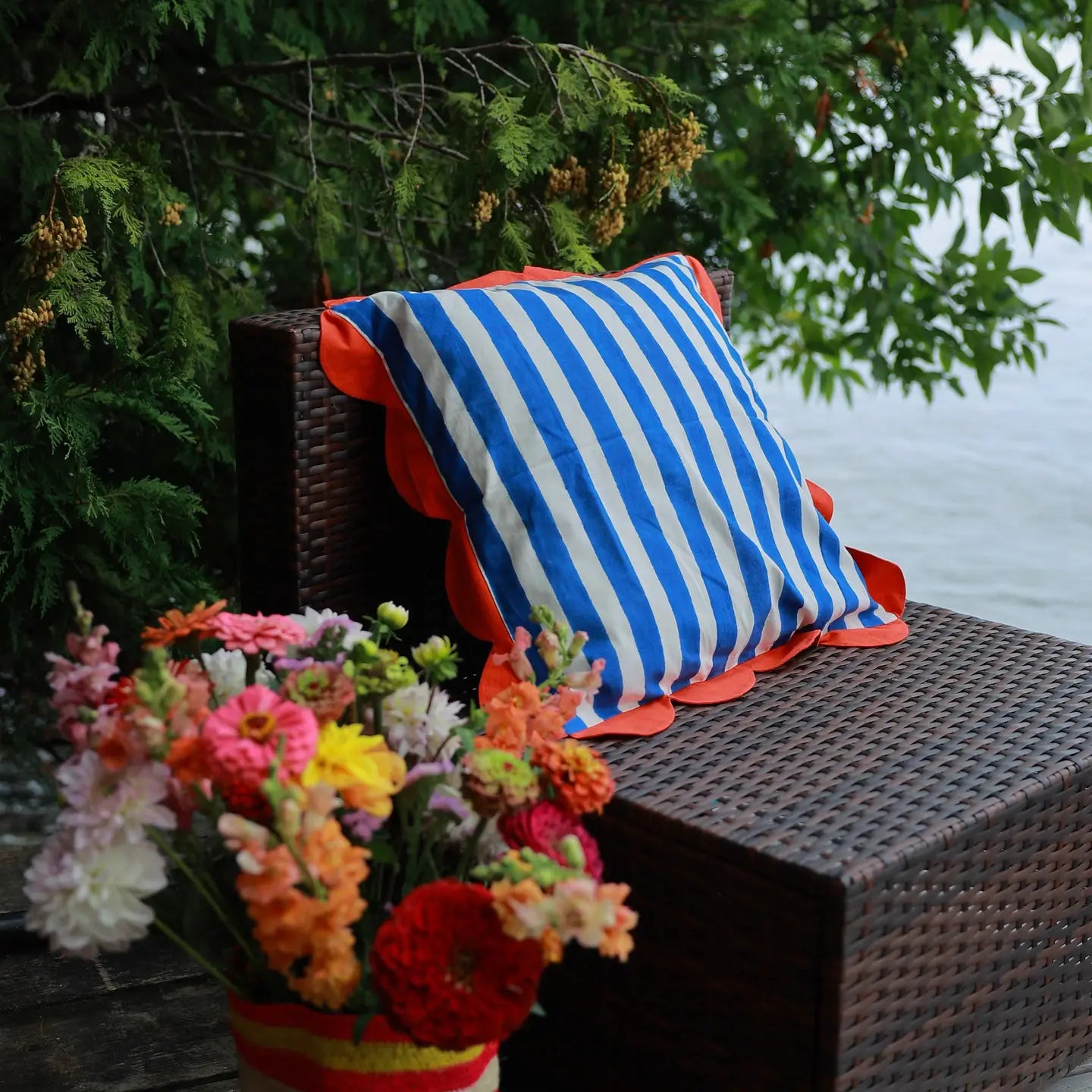 CABANA STRIPED PILLOW