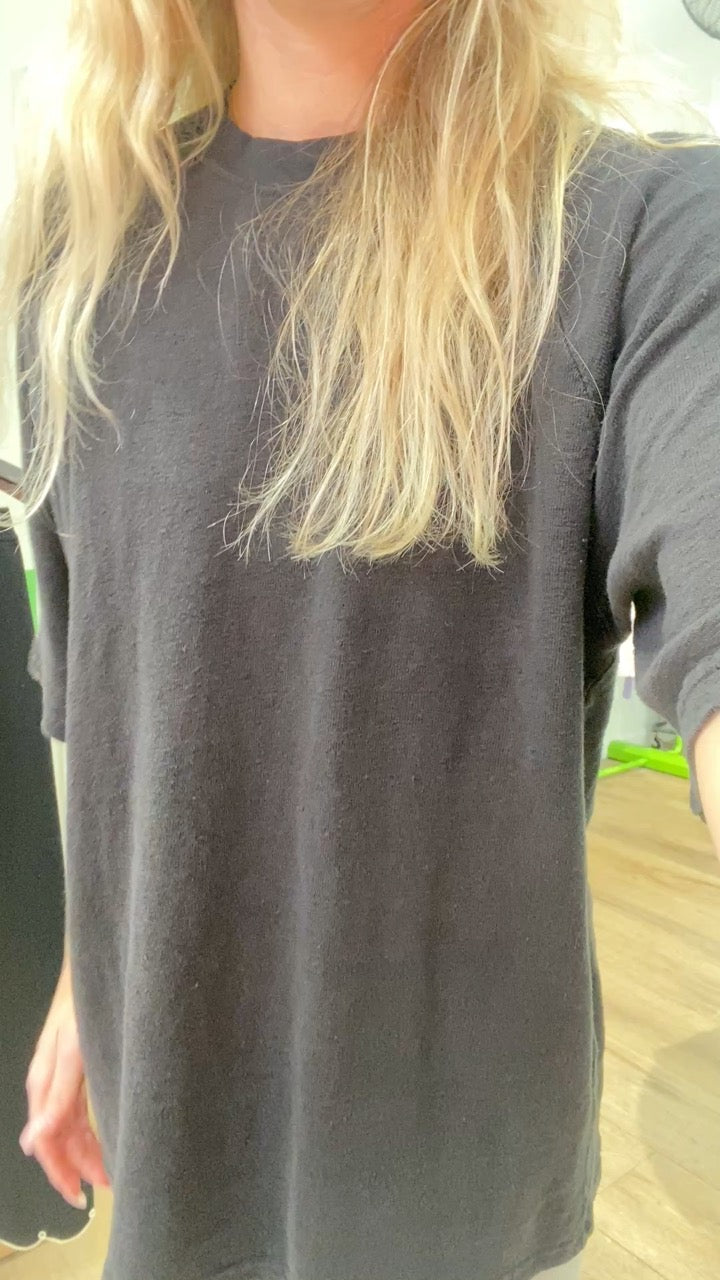 DONNI RIB KICK FLARE PANTS