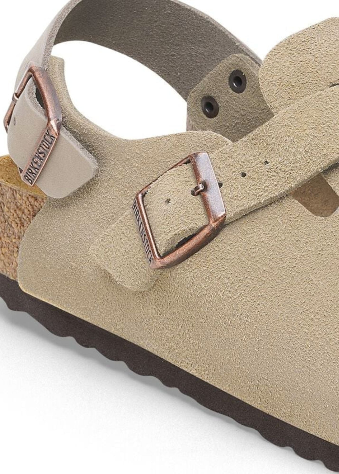 BIRKENSTOCK TOKIO TAUPE SUEDE CLOG