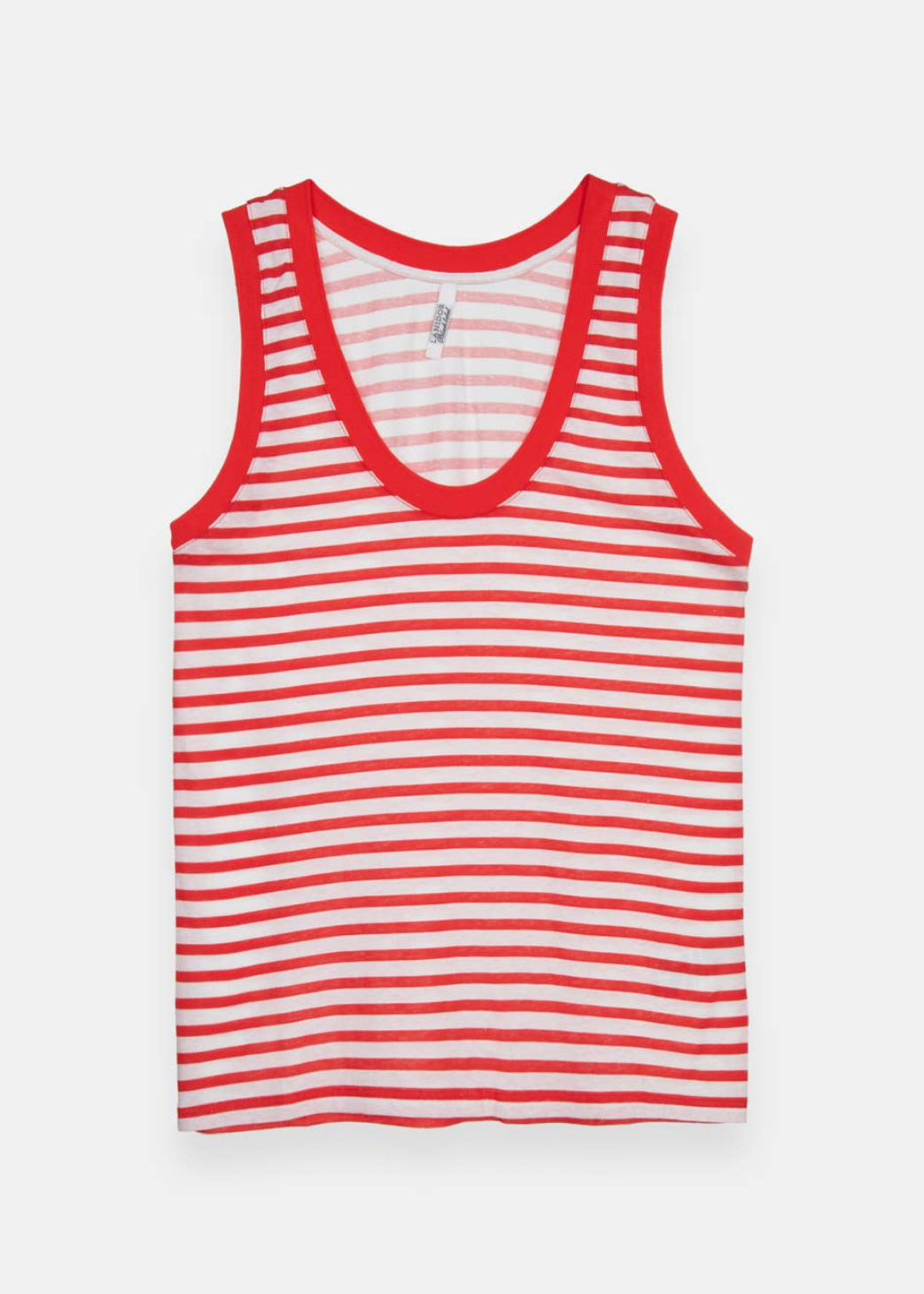 SCARLET STRIPED TANK