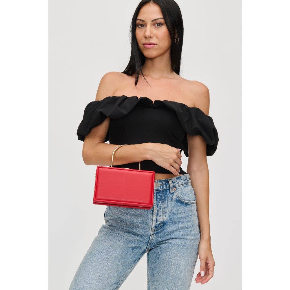 CHARLI STRUCTURED EVENING BAG