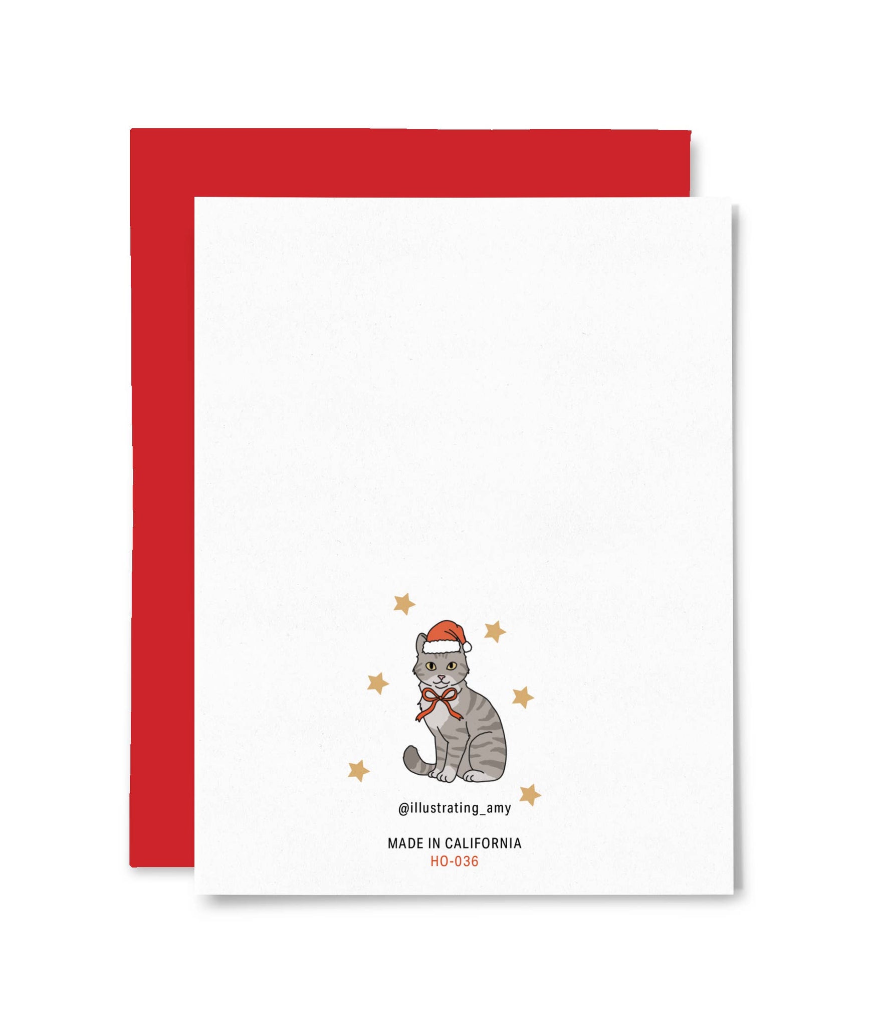 HOLIDAY CATS CARD