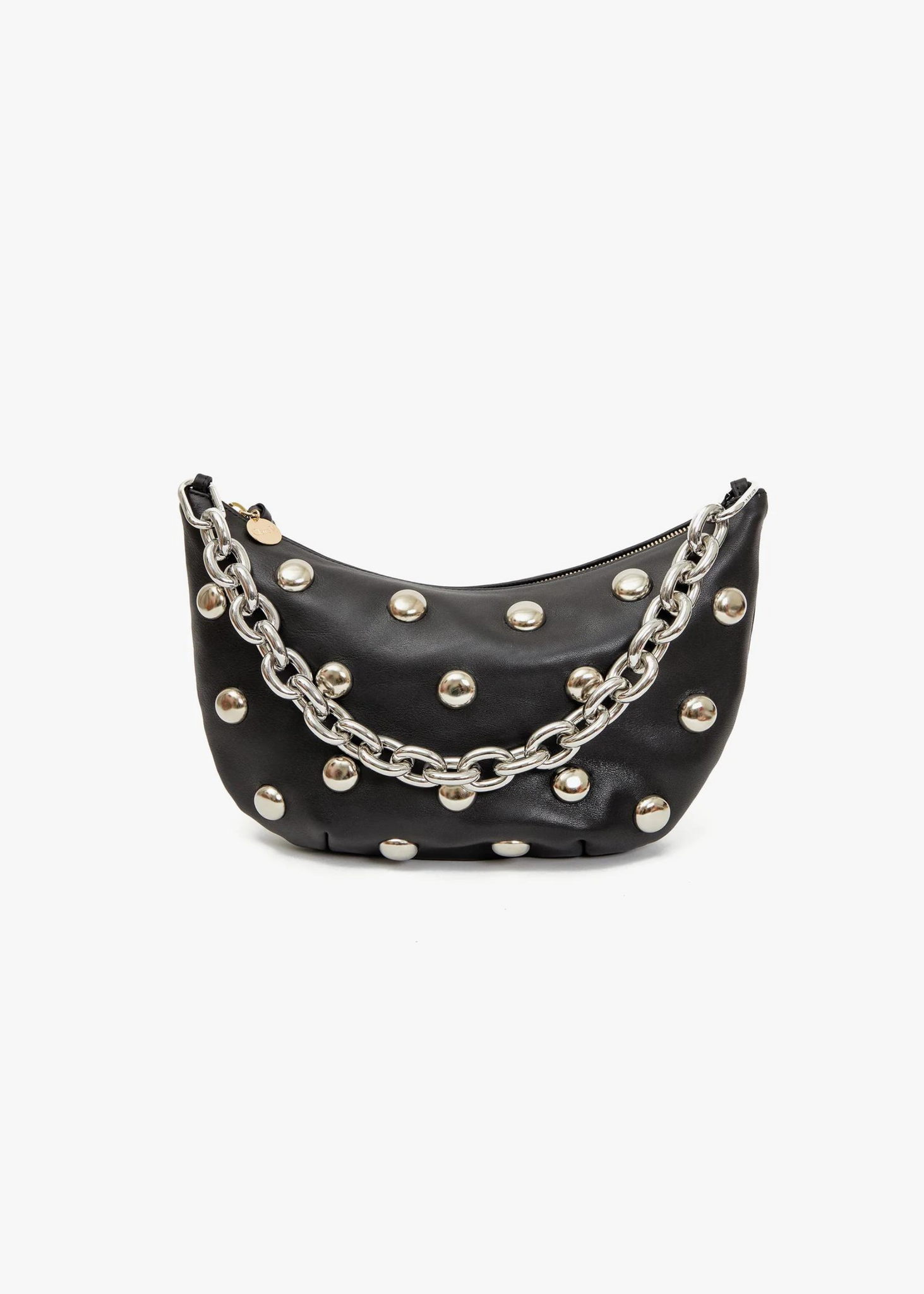 CLARE V. METAL LINK SHORTIE STRAP