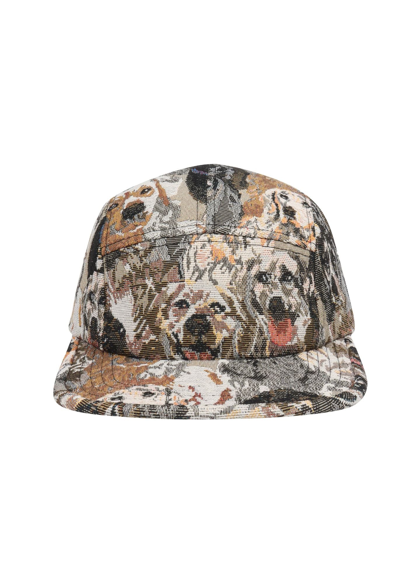 DOG JACQUARD 5 PANEL HAT