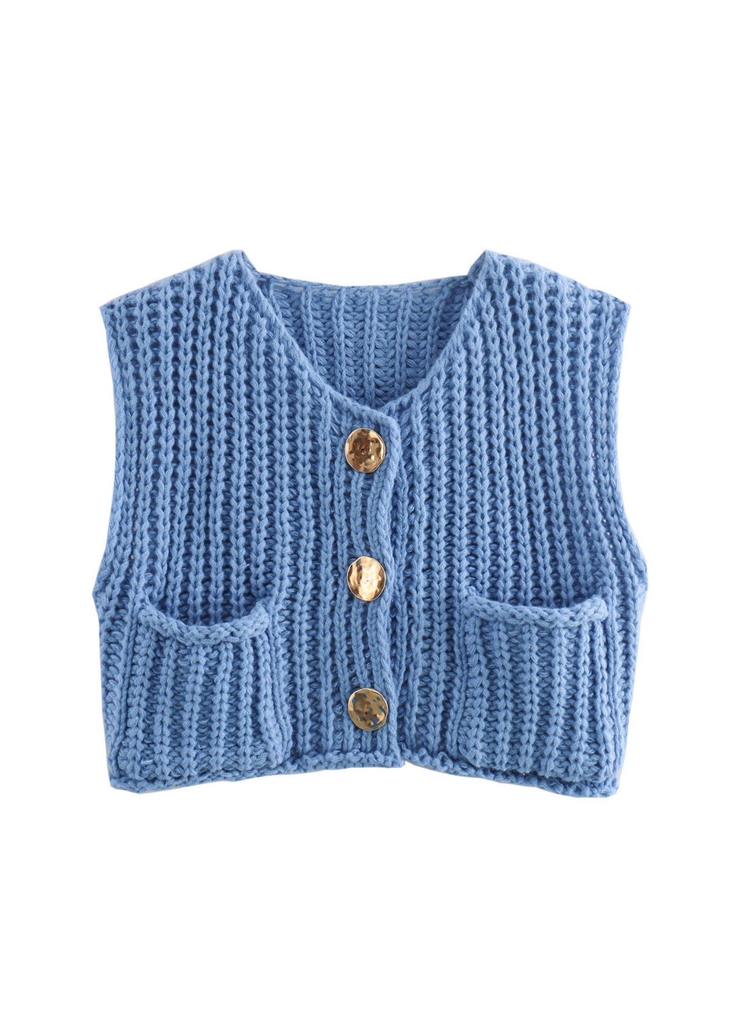 CHUNKY KNIT VEST