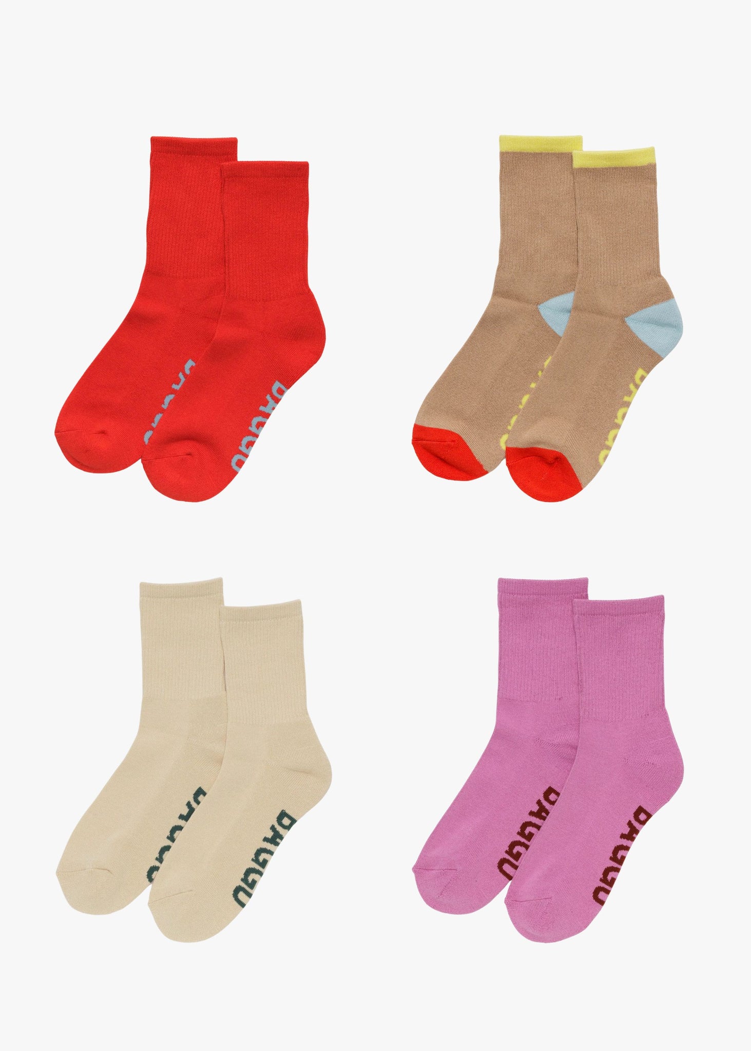 BAGGU WOMEN'S RIBBED SOCKS