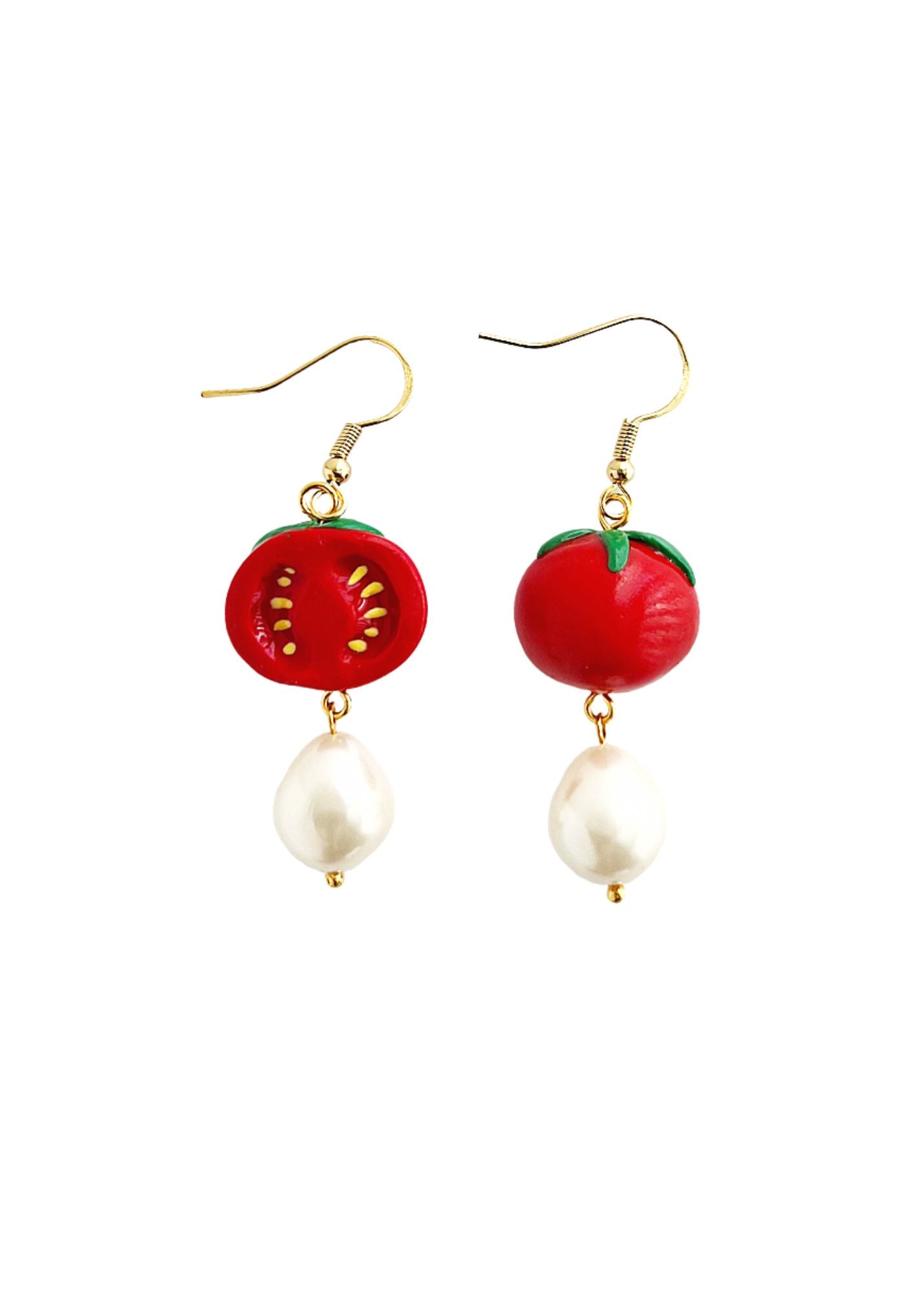 POMODORO PEARL DROP EARRINGS