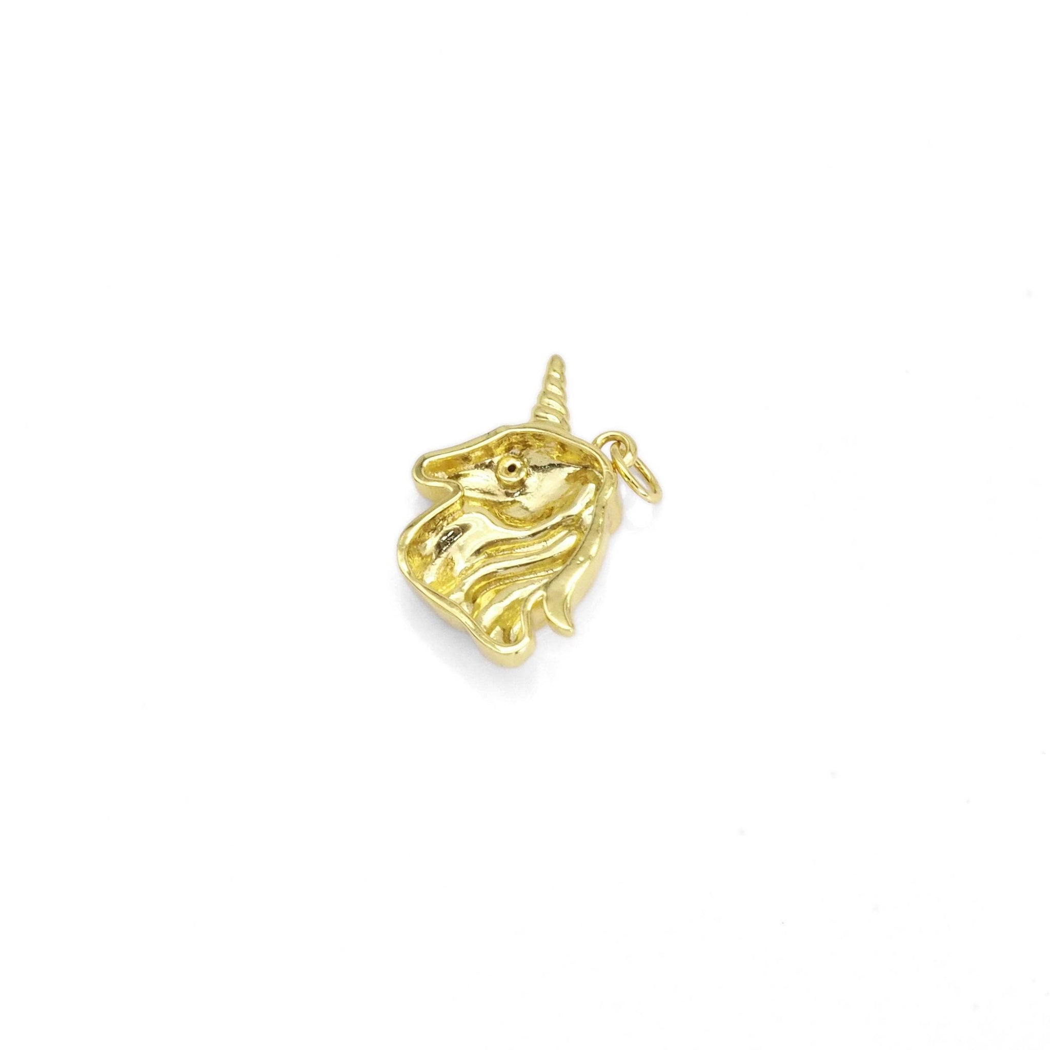 GOLD UNICORN CHARM