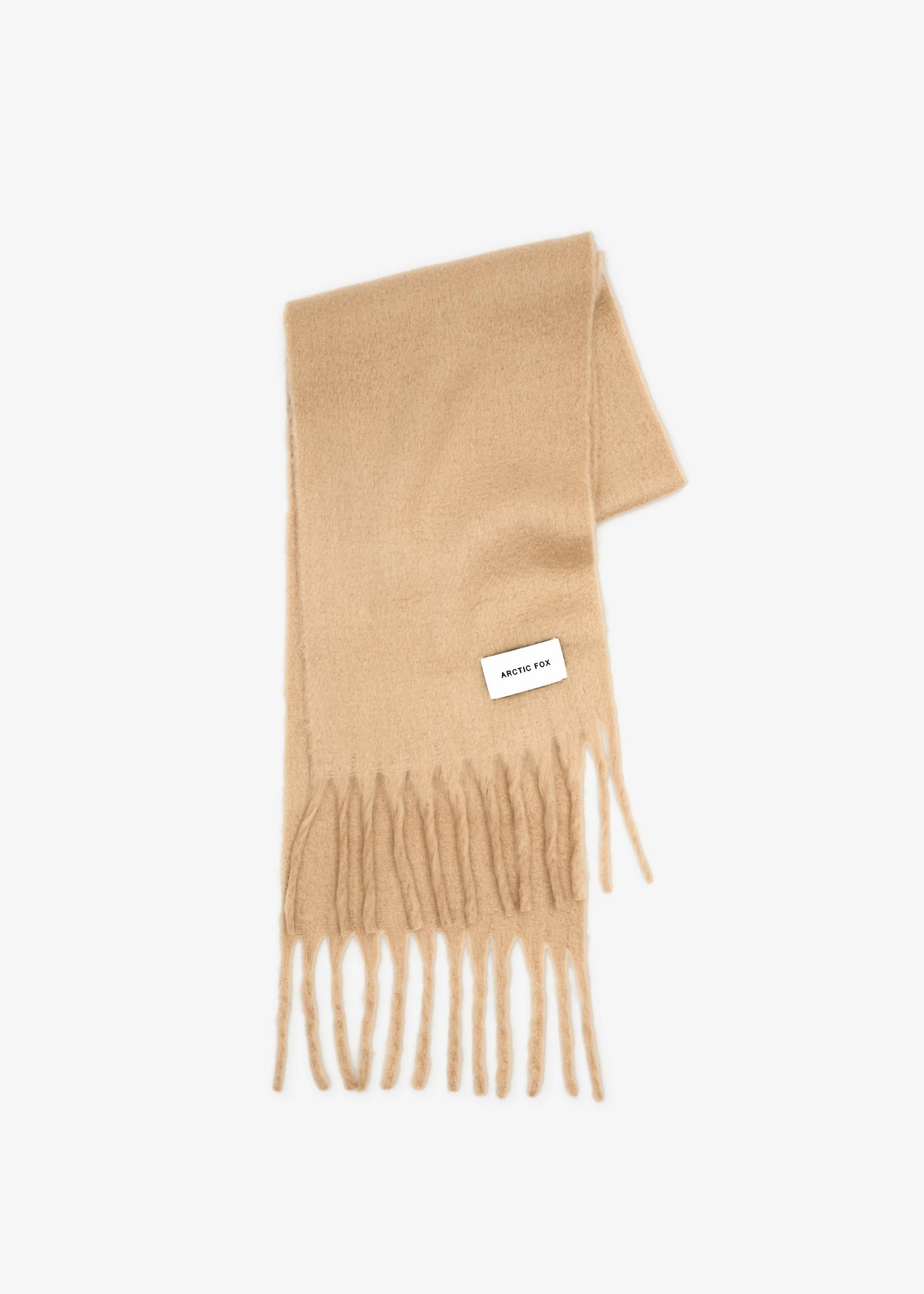 RECYCLED SIGNATURE FRINGE SCARF