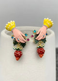 BERRY PICKING EARRINGS