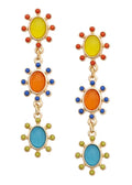 RHODES STARBUST DROP EARRINGS