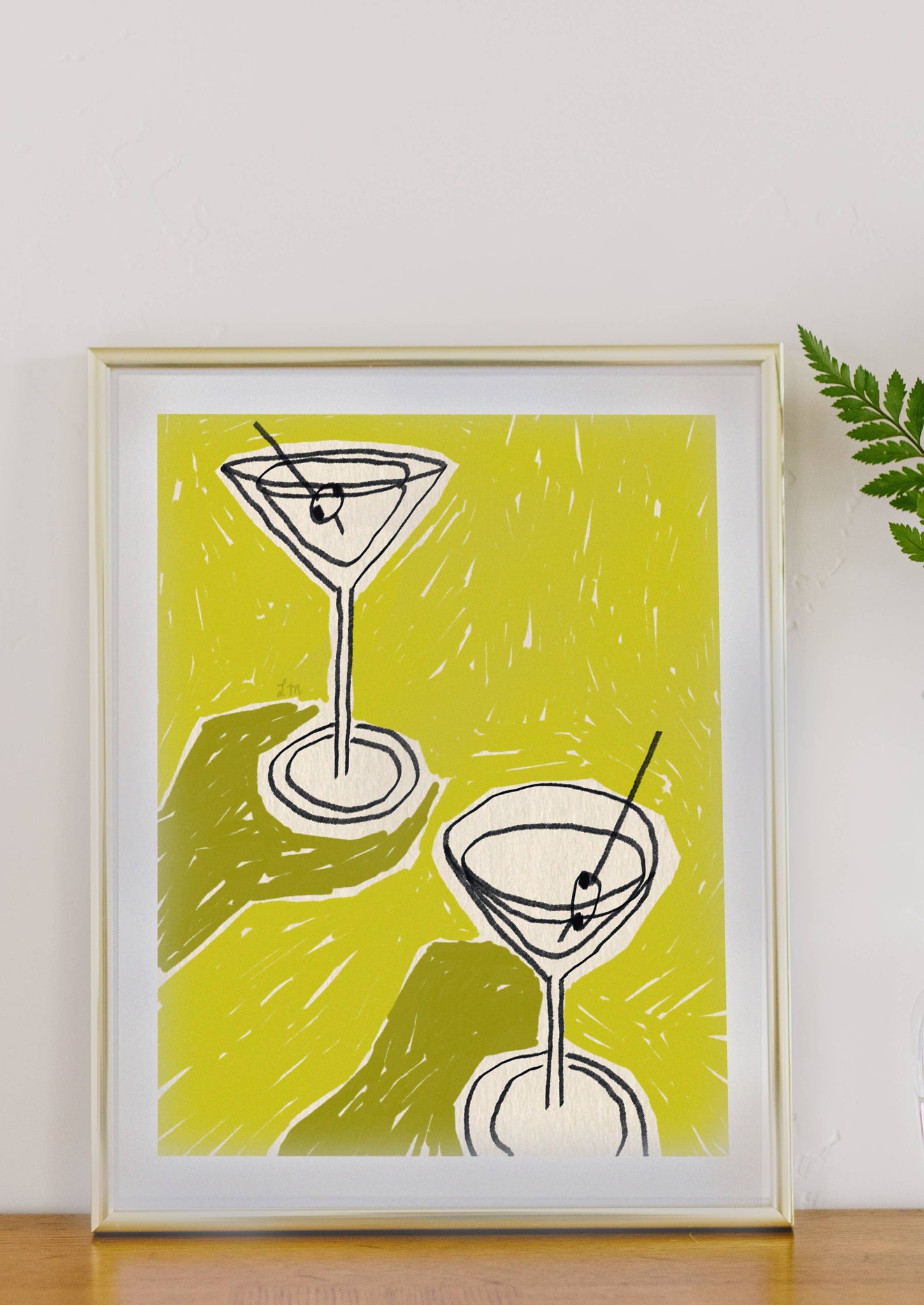 MARTINI MINI PRINT BY LACEY MCKEEVER
