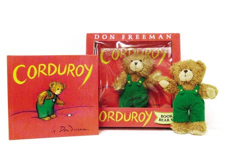 CORDUROY BOOK AND BEAR