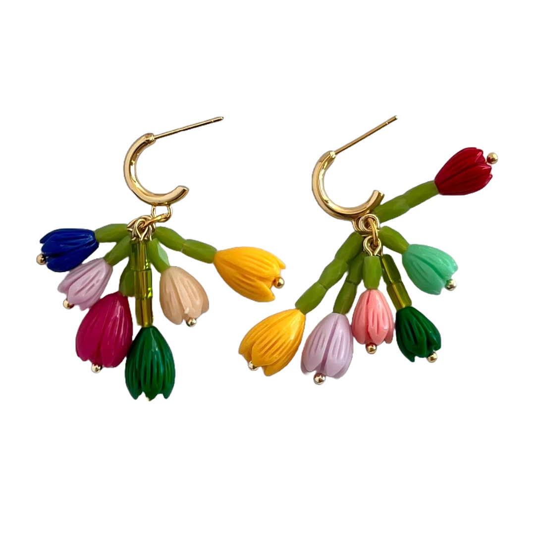 UPSIDE DOWN TULIP EARRINGS