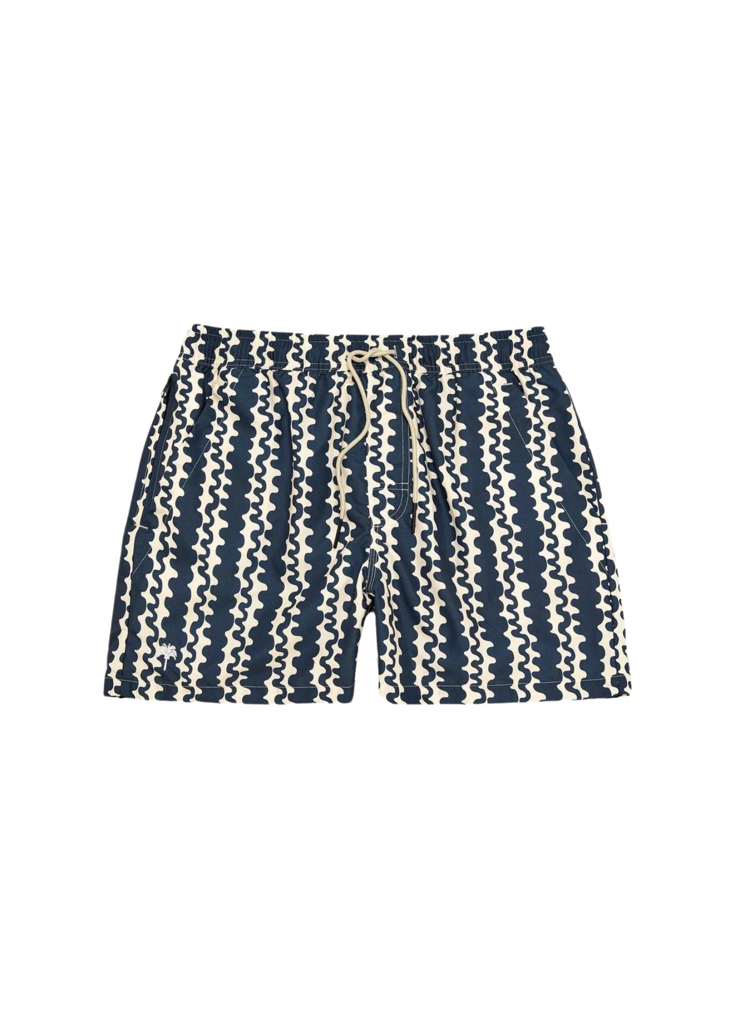 OAS BLUE SCRIBBLE SWIM SHORTS