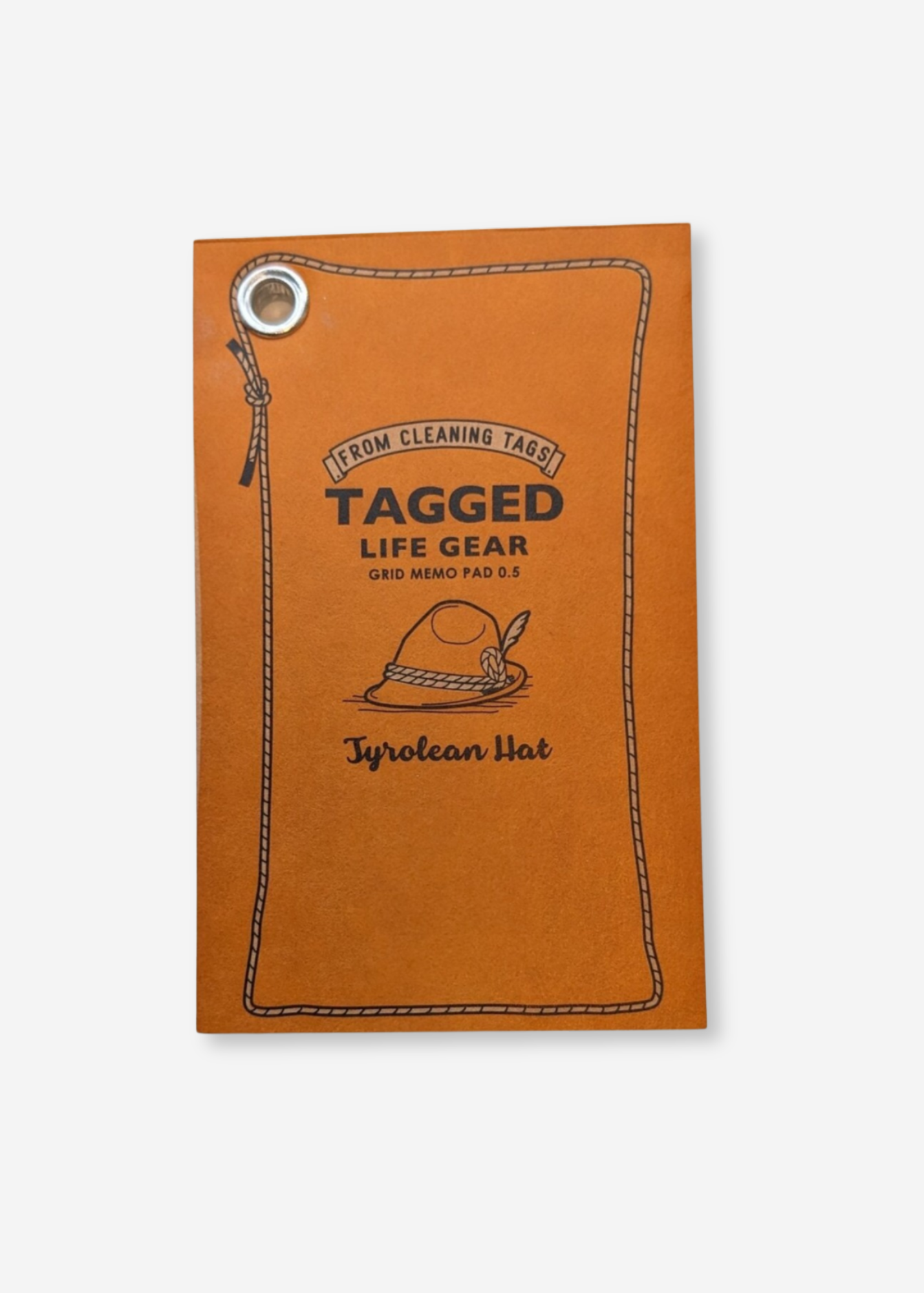 TAGGED LIFE GEAR LARGE MEMO PAD