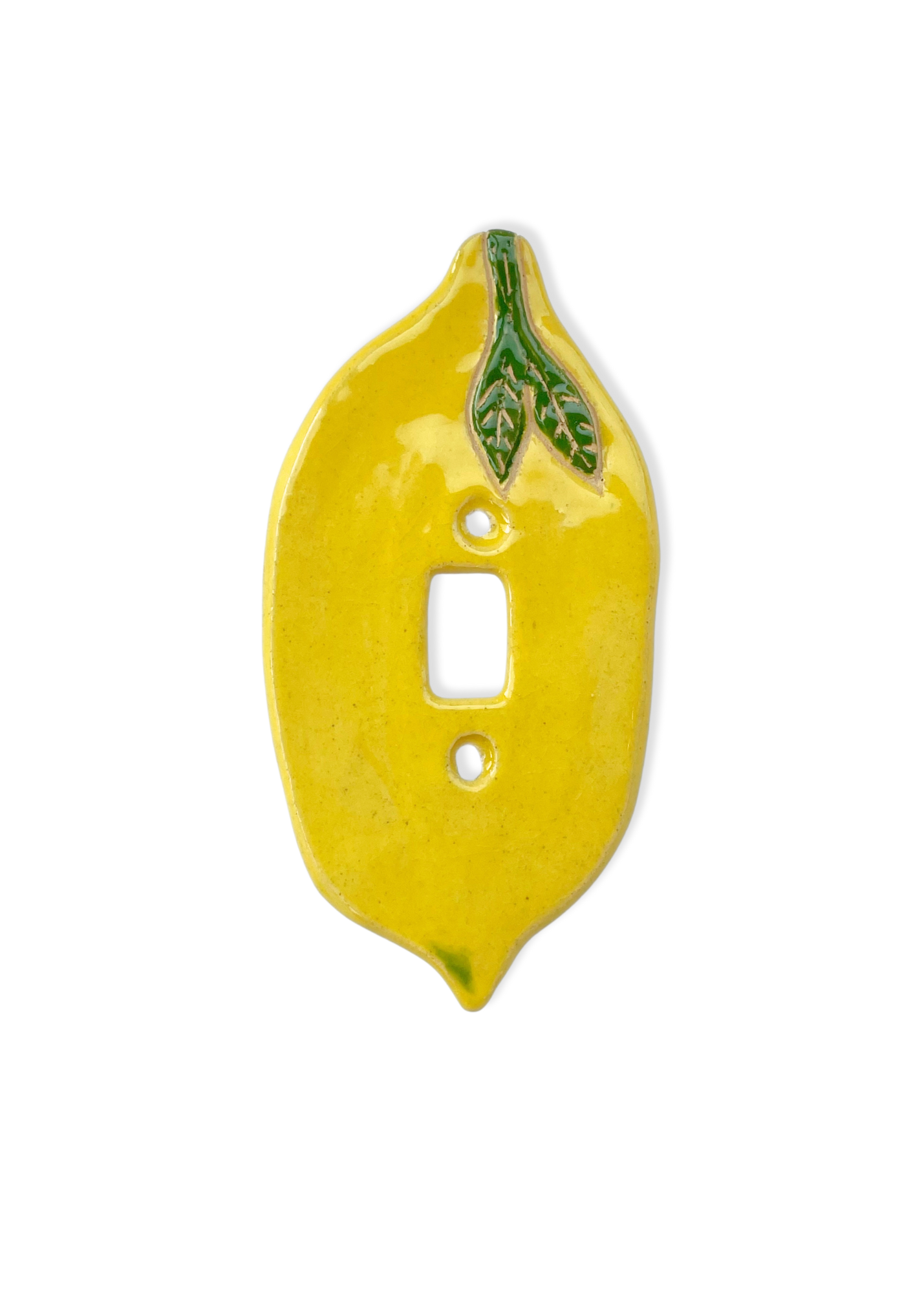 PROVE ME WRONG CERAMIC LEMON SWITCHPLATE