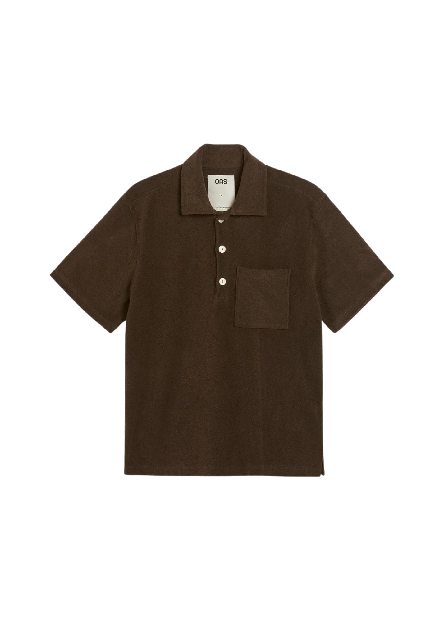 OAS AFTER DARK BROWN GIRONA TERRY SHIRT