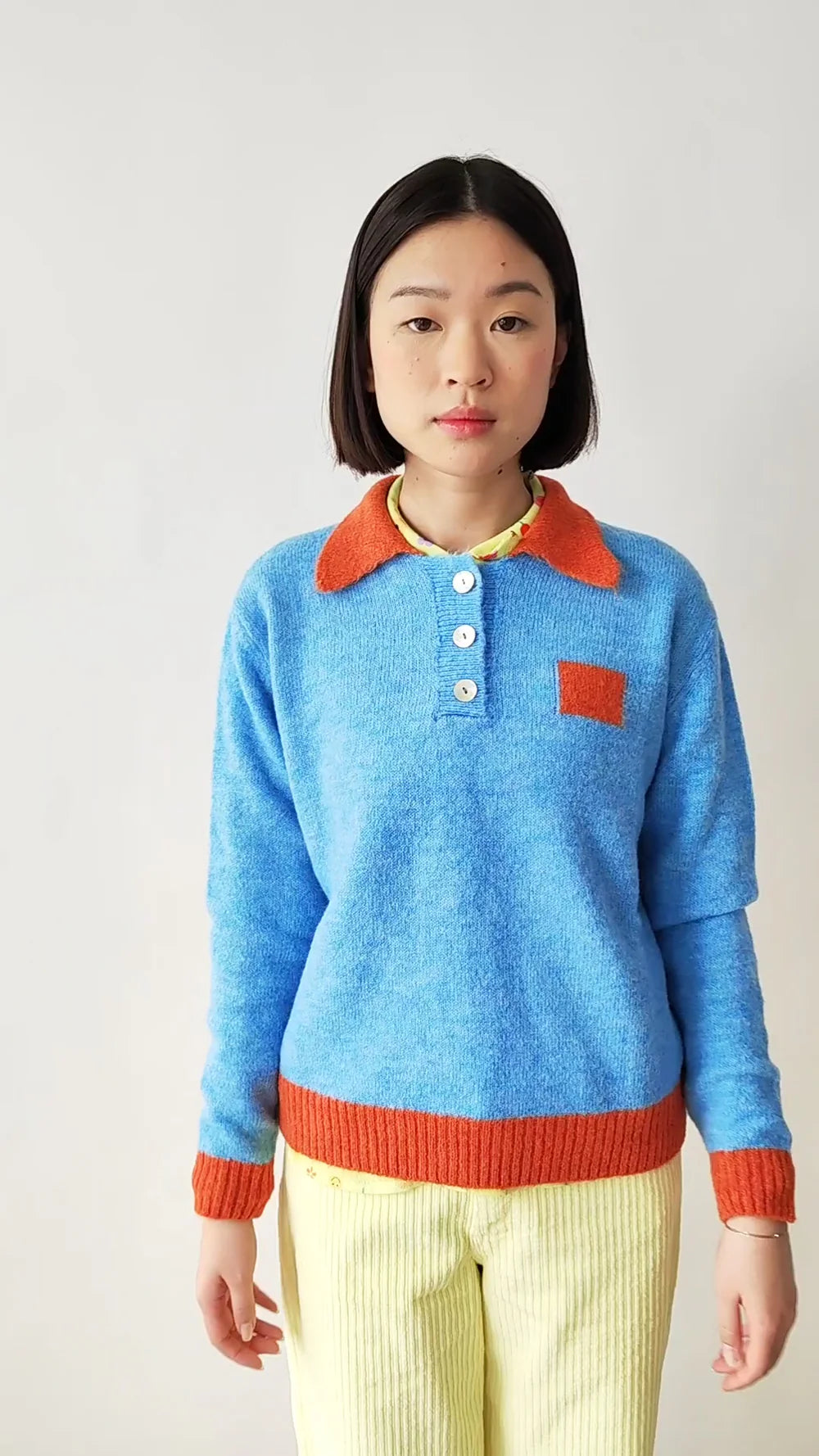 AZUL POPPY PULLOVER SWEATER