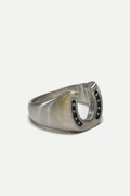 MEN'S HORSESHOE LUCKY RING