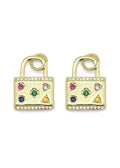 GOLD LOCK COLORFUL CHARM
