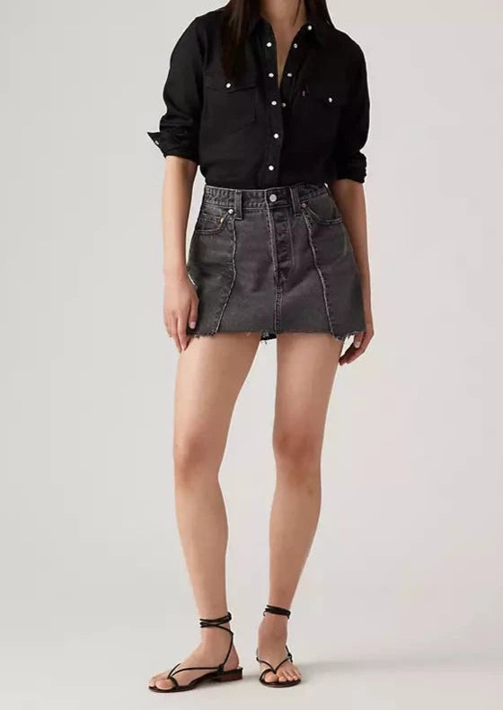 LEVI'S RECRAFTED ICON DENIM SKIRT