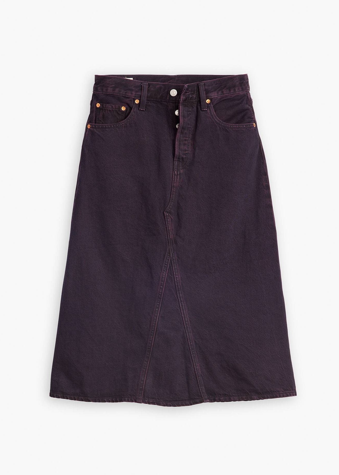 LEVI'S HIGH RISE DECON DENIM SKIRT