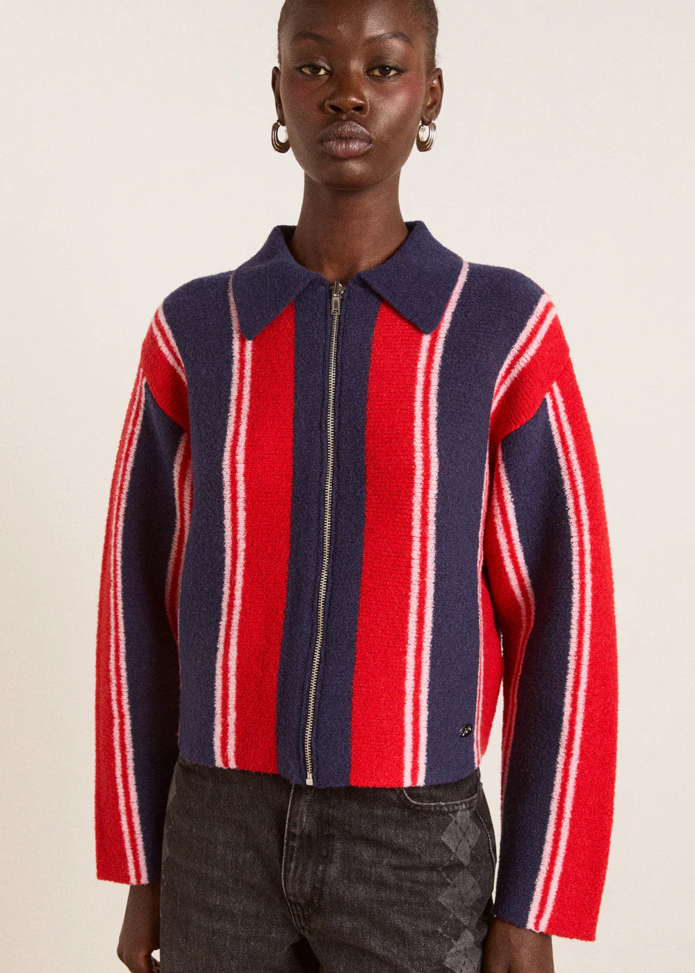 DAMSON MADDER BIBI REVERSIBLE CARDIGAN